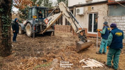 Timișoara: Primăria a început amenajarea terenului recuperat din Parcul Zürich. Peste 1.000 mp revin comunității