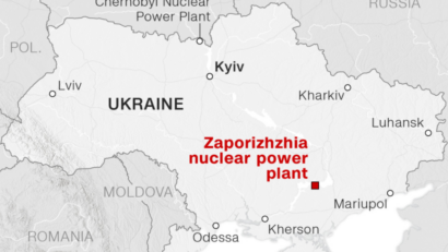 Rușii și ucrainenii au decis încetarea temporară a focului în zona centralei nucleare de la Zaporijie
