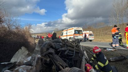Toate accidentele mortale din acest an, din Caraș-Severin, au avut loc pe DN 6