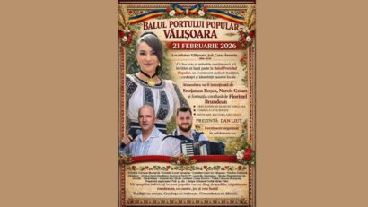 Balul Portului Popular la Vălișoara, în 21 februarie 2026