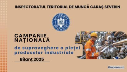 Zeci de controale în 2025: ITM Caraș-Severin verifică siguranța produselor industriale de pe piață