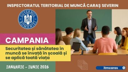 Tinerii din Caraș-Severin, în atenția ITM: muncă timpurie și riscuri profesionale
