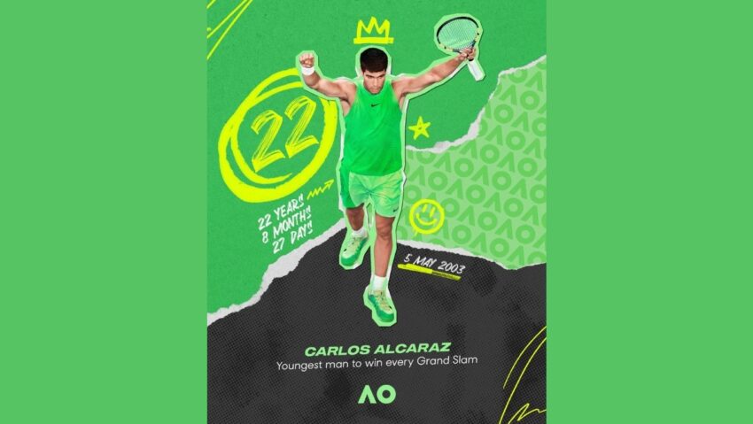 Carlos Alcaraz, cel mai tânăr jucător din istorie care câștigă toate cele patru turnee de Grand Slam