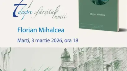 Lansare de carte la Reșița: „7 povestiri despre sfârșitul lumii”, de Florian Mihalcea