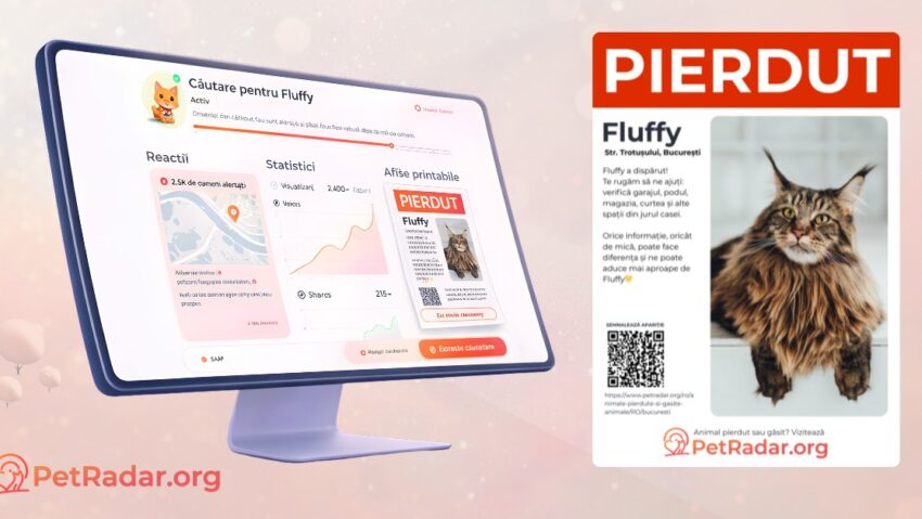 PetRadar.org ajunge în România: platforma digitală care ajută animalele pierdute să se întoarcă acasă