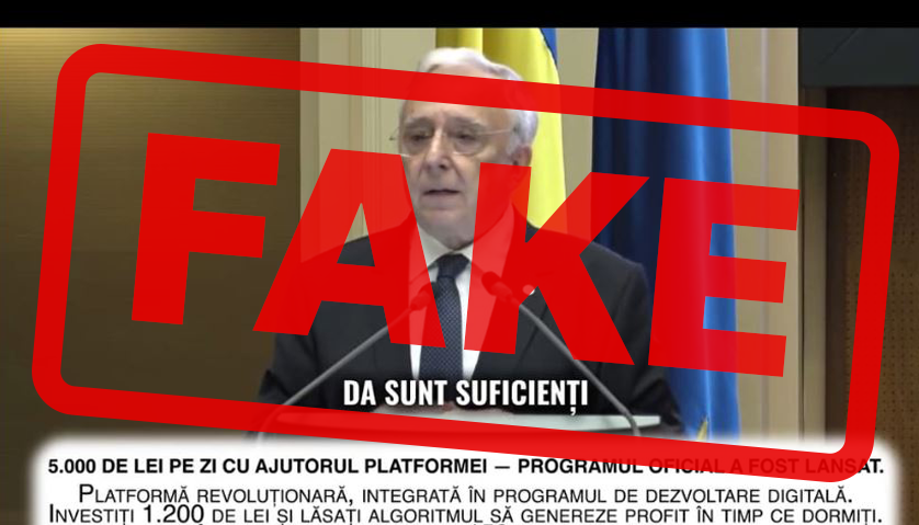 Alertă: Tentativă de fraudă deepfake cu imaginea guvernatorului BNR. Investiții false promovate online