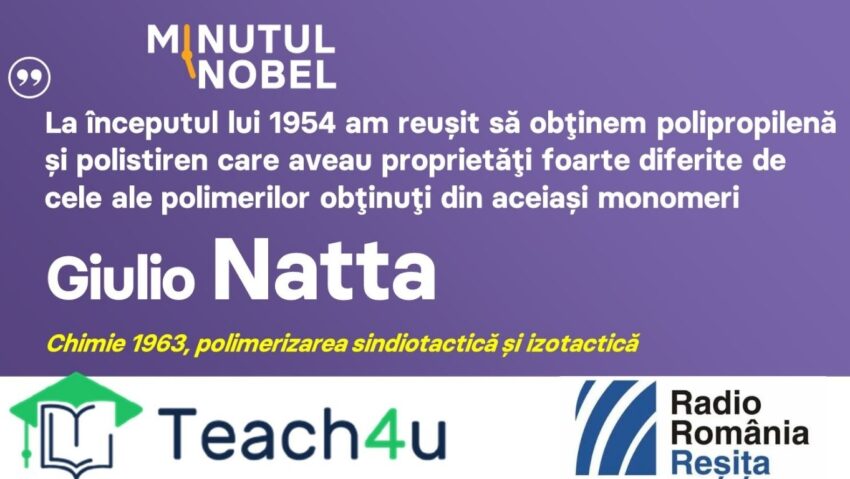 Minutul Nobel – Giulio Natta