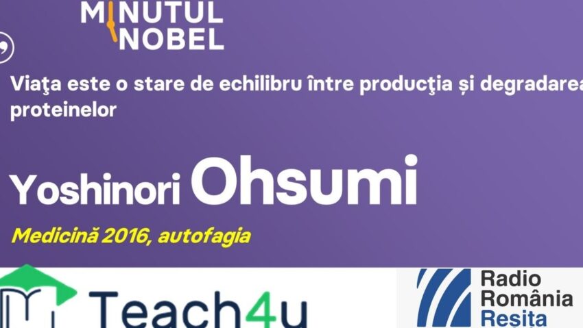 Minutul Nobel – Yoshinori Ohsumi