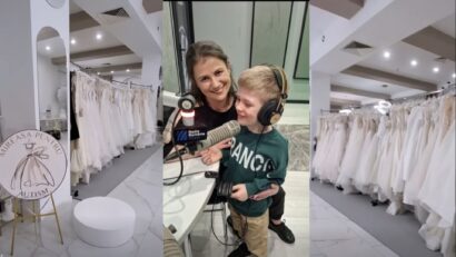 „Mireasă pentru autism”, la Reșița: rochii de mireasă donate pentru terapiile unui copil cu TSA. Tabita Istrate: „Este un ajutor reciproc”