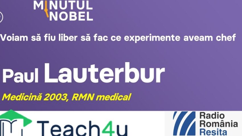 Minutul Nobel – Paul Lauterbur