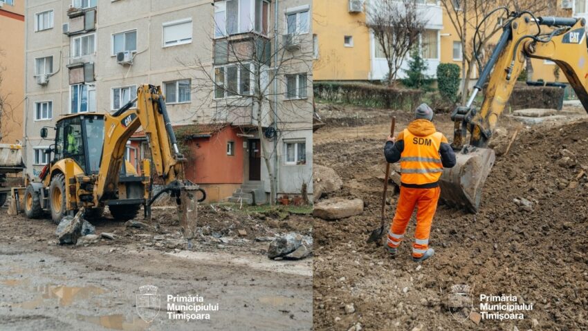 Primăria Timișoara amenajează două noi parcări în cartierele Lipovei și Dâmbovița