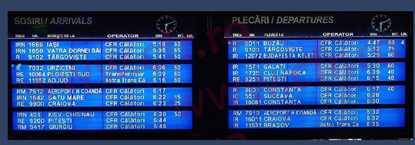 Trafic feroviar și aerian afectat de viscol în București: întârzieri în Gara de Nord și curse anulate pe aeroporturi