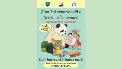 Ziua Internațională a Cititului Împreună 2026, marcată la Biblioteca Județeană „Paul Iorgovici” Caraș-Severin