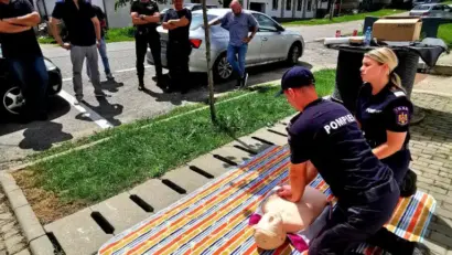 Curs gratuit de prim ajutor organizat de SMURD Caraș-Severin sâmbătă la Reşiţa