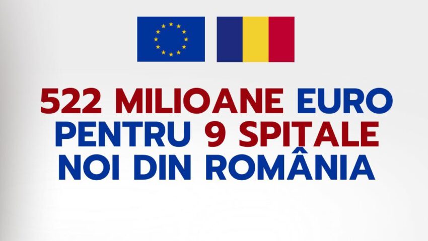 522 milioane euro pentru Institutul Regional de Oncologie Timișoara şi alte opt spitale noi