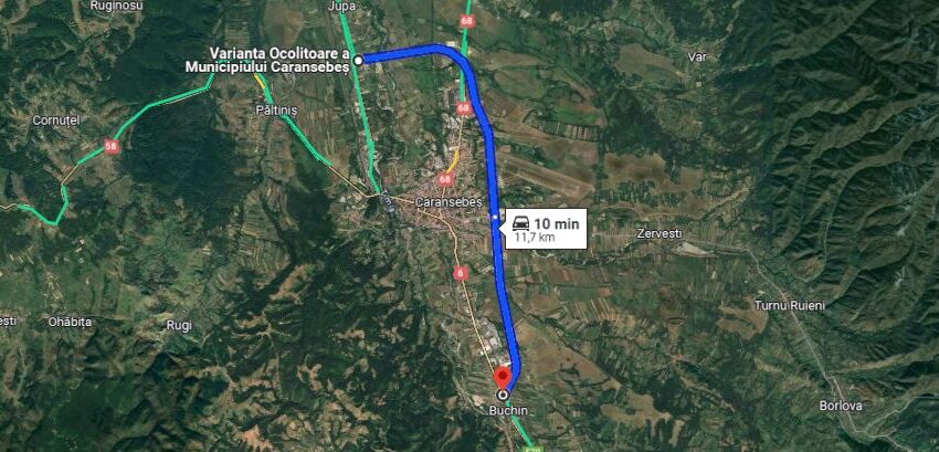 Încep lucrările de consolidare a Variantei de Ocolire Caransebeș. Proiect de peste 42 de milioane de lei pentru reabilitarea drumului plin de gropi