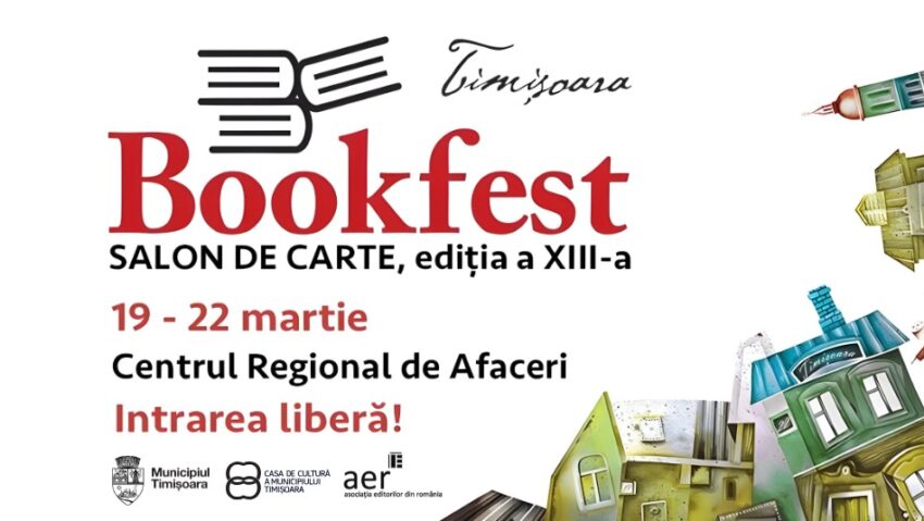 De 13 ani, BOOKFEST deschide primăvara la Timişoara