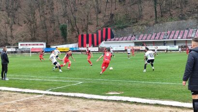 Debut cu dreptul în play-out! CSM Reșița, învingătoare cu 2-0 în duelul cu Olimpia Satu Mare