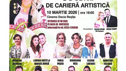 Spectacol aniversar Ramona Vița – 35 de ani de muzică și tradiție în Banatul de Munte