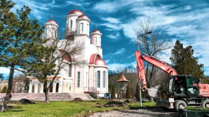 Lucrări de peste 55 de milioane de lei în Parcul Tricolorului din Reşiţa