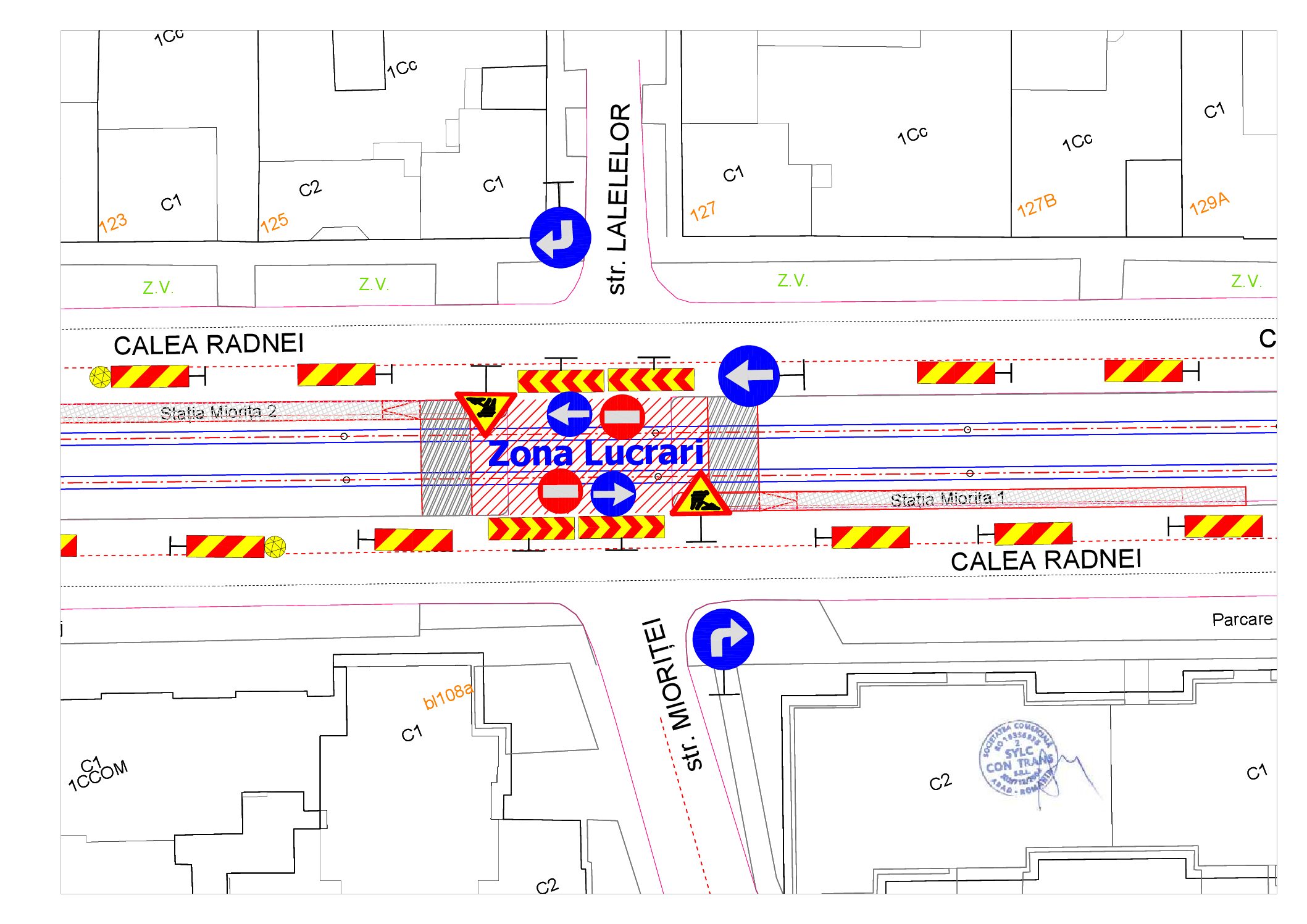 Primăria Municipiului Arad anunță restricții de circulație în zona Lalelelor – Mioriței