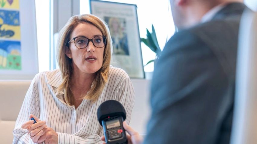 #StaiSigurPeNet: Roberta Metsola, președinta Parlamentului European, trage un semnal de alarmă asupra hărțuirii online