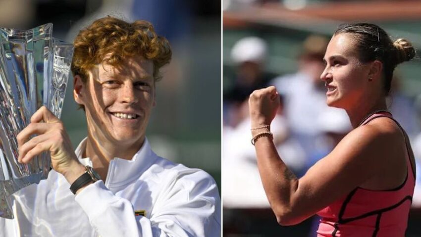 Aryna Sabalenka şi Jannik Sinner, triumfători la Indian Wells