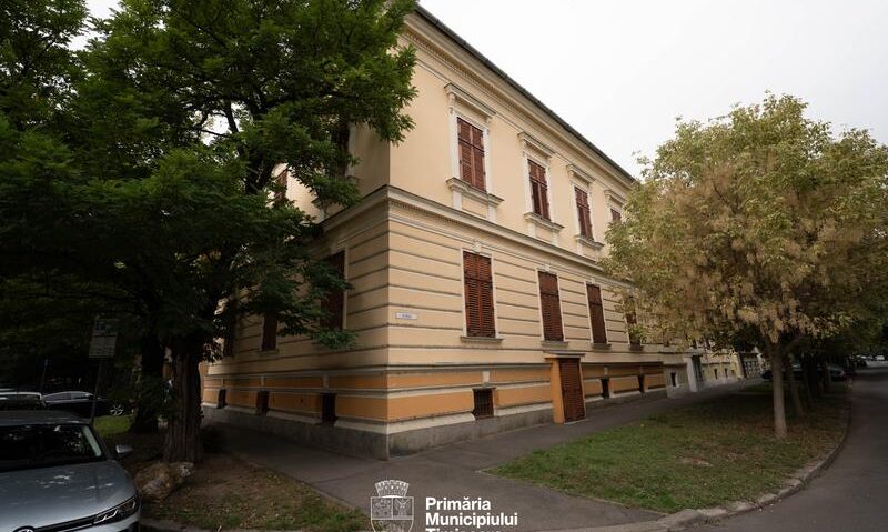 Un nou spațiu educațional în Timișoara: clădirea de pe strada Treboniu Laurian va fi destinată copiilor