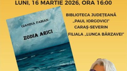 Lansare de carte la Biblioteca Județeană „Paul Iorgovici” Caraș-Severin din Reşiţa