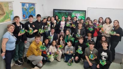 Reşiţa: Debut incluziv în „Săptămâna Verde” la Colegiul Național „Diaconovici-Tietz” unde educația ecologică și incluziunea sunt în prim-plan