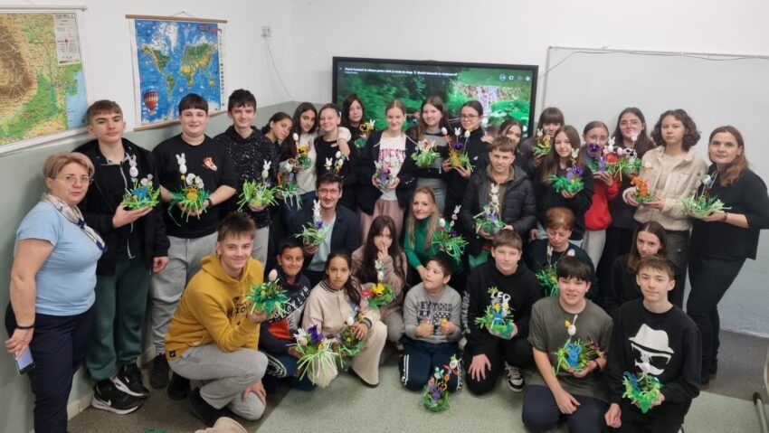 Reşiţa: Debut incluziv în „Săptămâna Verde” la Colegiul Național „Diaconovici-Tietz” unde educația ecologică și incluziunea sunt în prim-plan