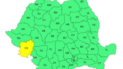 Cod galben de vânt în Caraş-Severin