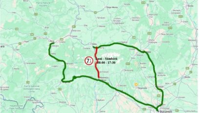 Restricții pentru camioane pe Valea Oltului: traficul vehiculelor peste 7,5 tone va fi limitat până pe 15 iunie