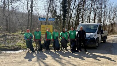 Acțiune de ecologizare a fondului forestier dintre Bocșa și Ocna de Fier