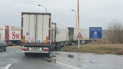 Transportatorii din Serbia amenință cu blocarea frontierelor Schengen înainte de 10 aprilie