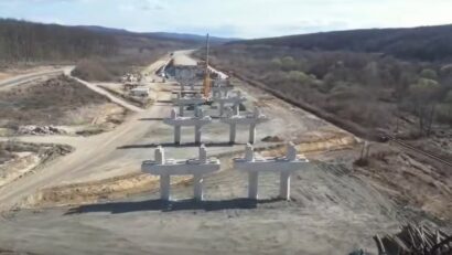 Autostrada Lugoj–Deva: secțiunea Margina–Holdea a ajuns la 56%