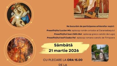 Marşul Vieţii la Ciclova şi manifestare ecumenică de pregătire spirituală pentru Sărbătoarea Învierii Domnului, la Reşiţa
