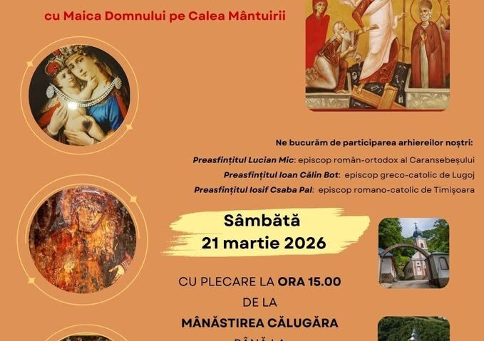 Marşul Vieţii la Ciclova şi manifestare ecumenică de pregătire spirituală pentru Sărbătoarea Învierii Domnului, la Reşiţa