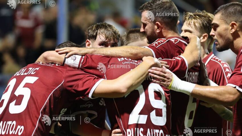 Rapid – Dinamo 3-2. Rapid București devine liderul Superligii după derby-ul din Giulești