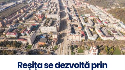 Comunicat de presă: Microraionul 4 din cartierul Govândari – Municipiul Reșița va fi modernizat prin Programul Regional Vest 2021-2027