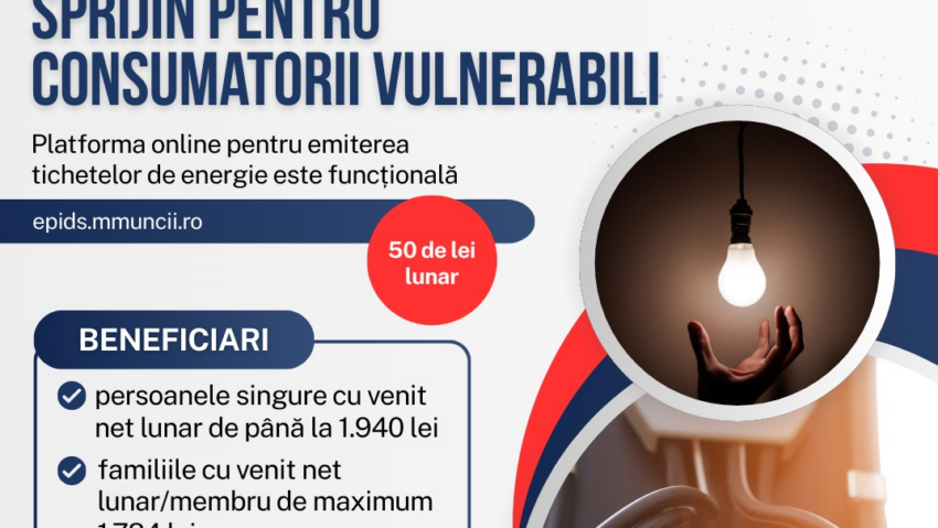 Cărășenii mai pot depune cereri pentru tichetul de energie