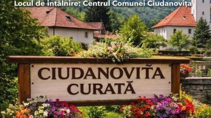 „Ciudanovița Curată” – acțiune de ecologizare comunitară, pe 25 aprilie 2026