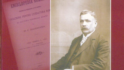 Reșița îşi onorează personalităţile printr-o statuie dedicată autorului primei enciclopedii românești, Corneliu Diaconovici