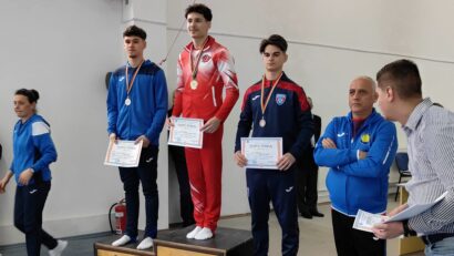 Reșița a fost gazda Naționalelor Școlare de gimnastică artistică masculină. Gazdele au cucerit cinci medalii