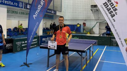 Tenis de masă: reşiţeanul Deian Sorescu a câştigat Memorialul “Constantin Munteanu”
