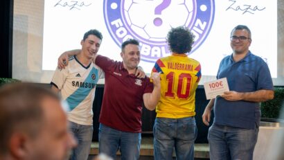 Football Quiz, concursul microbiștilor, ajunge și la Reșița! Iubitorii Regelui Fotbal sunt invitați la un duel al amintirilor