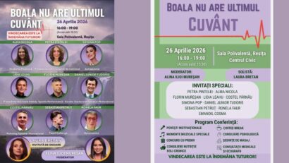 „Boala nu are ultimul cuvânt. Vindecarea este la îndemâna tuturor”. Conferință de sănătate cu acces gratuit la Reșița