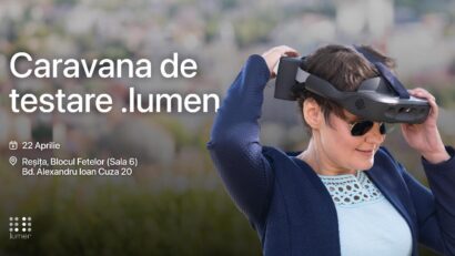Caravana.lumen – ochelari inteligenți pentru nevăzători, în testare gratuită la Reșița