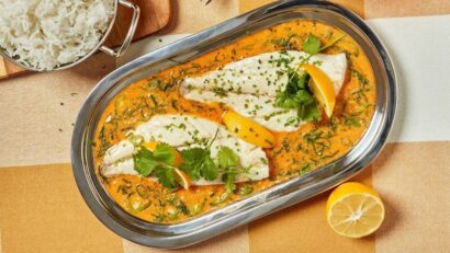 Curry de pește marin – preparat sănătos și ușor de făcut
