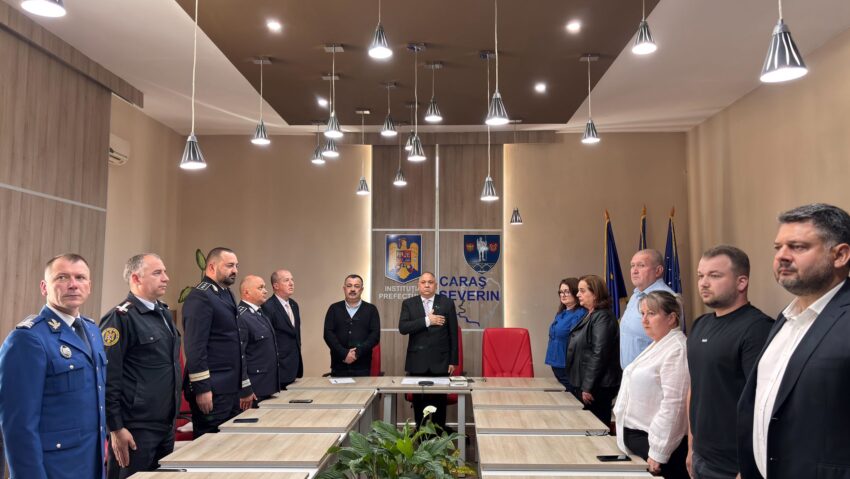 Cristian Gâfu, noul prefect al județului Caraș-Severin, a fost învestit oficial